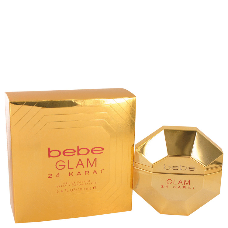 Bebe Glam 24 Karat by Bebe Eau De Parfum Spray 3.4 oz Women