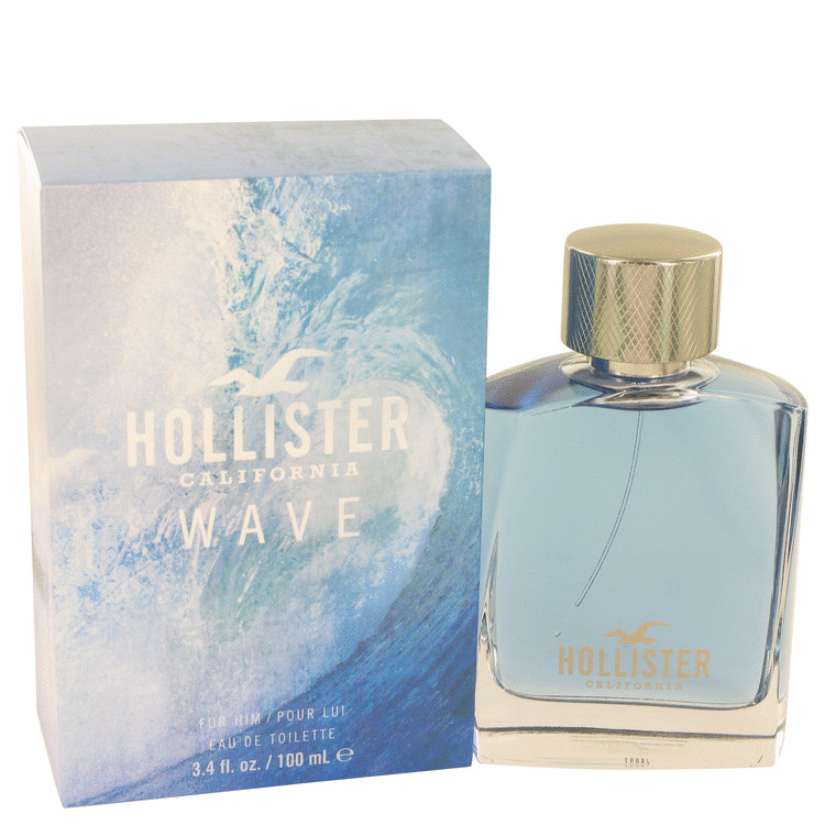 Hollister Wave by Hollister Eau De Toilette Spray 3.4 oz Men