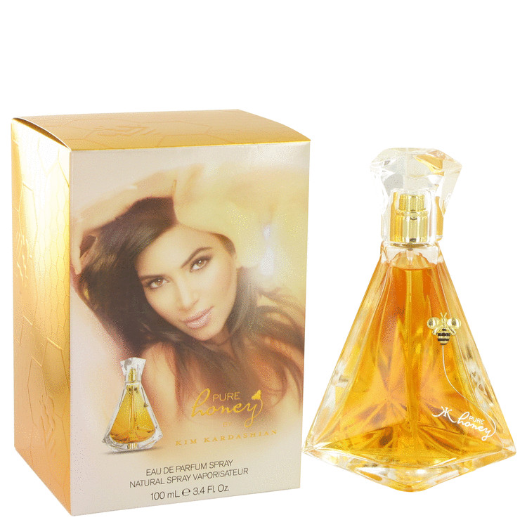 Kim Kardashian Pure Honey by Kim Kardashian Eau De Parfum Spray 3.4 oz Women