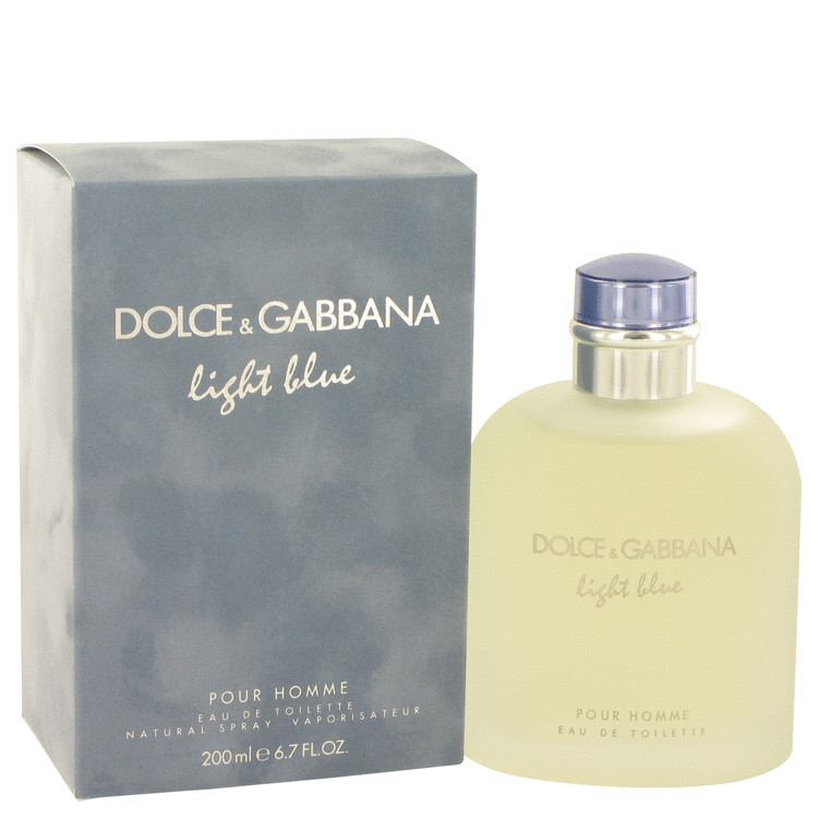 Light Blue by Dolce & Gabbana Eau De Toilette Spray 6.8 oz Men