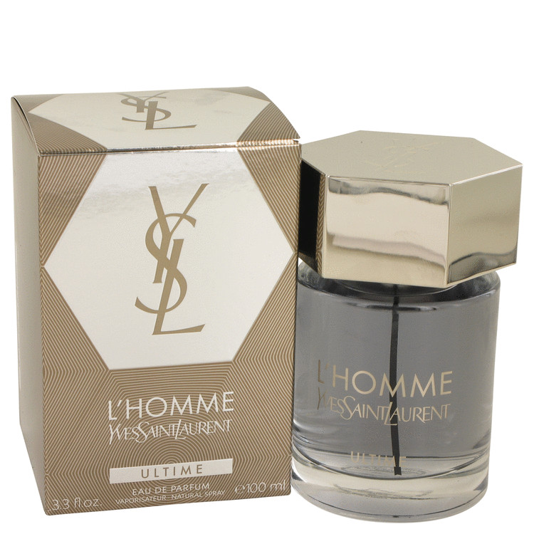 L'homme Ultime by Yves Saint Laurent Eau De Parfum Spray 3.4 oz Men