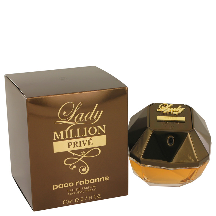 Lady Million Prive by Paco Rabanne Eau De Parfum Spray 2.7 oz Women