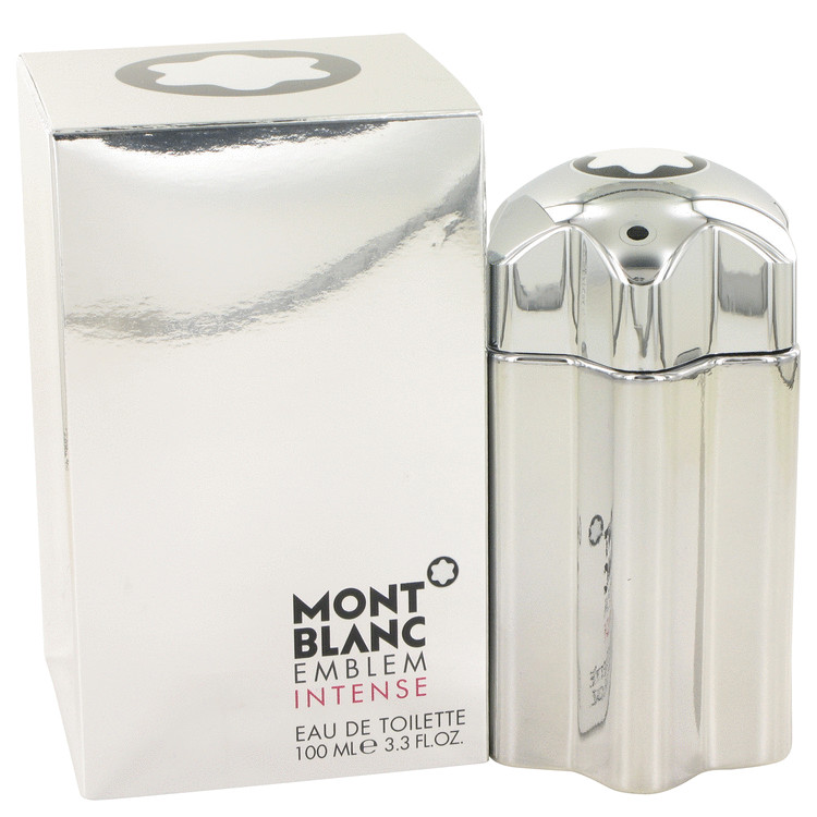 Montblanc Emblem Intense by Mont Blanc Eau De Toilette Spray 3.4 oz Men