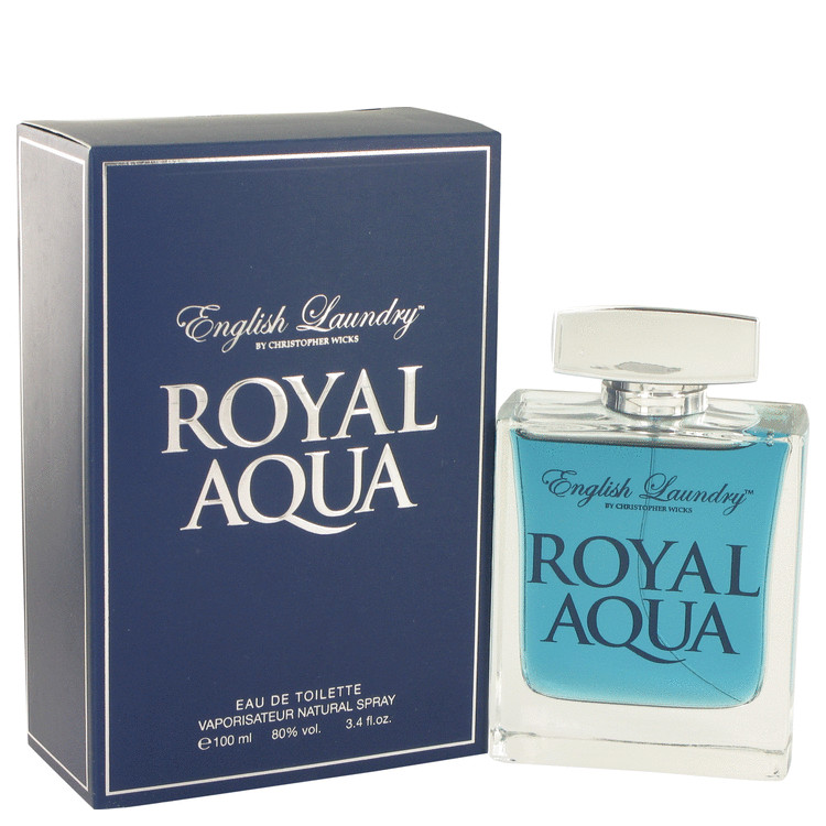 Royal Aqua by English Laundry Eau De Toilette Spray 3.4 oz Men