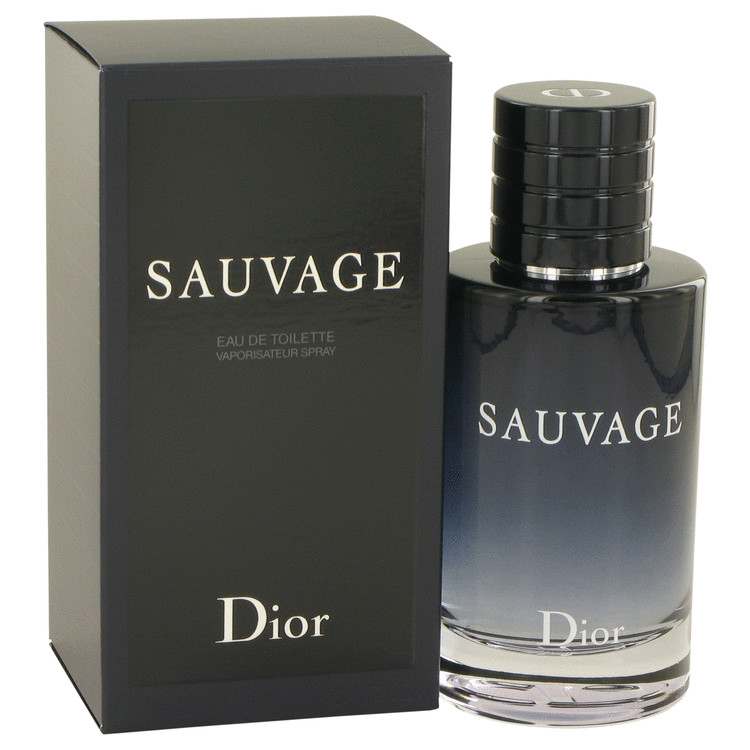 Sauvage by Christian Dior Eau De Toilette Spray 3.4 oz Men