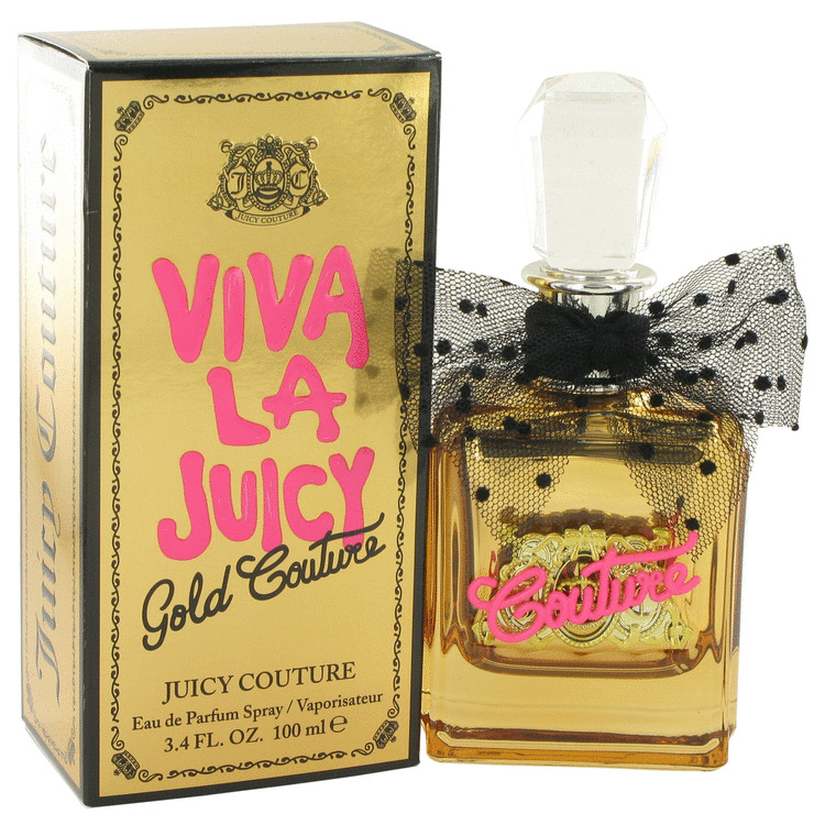 Viva La Juicy Gold Couture by Juicy Couture Eau De Parfum Spray 3.4 oz Women