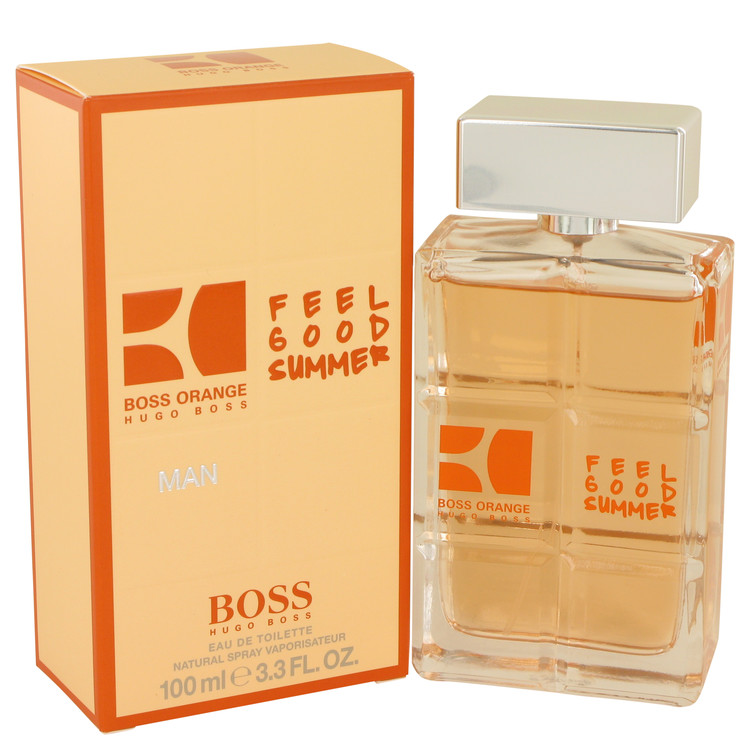 Boss Orange Feel Good Summer by Hugo Boss Eau De Toilette Spray 3.3 oz Men