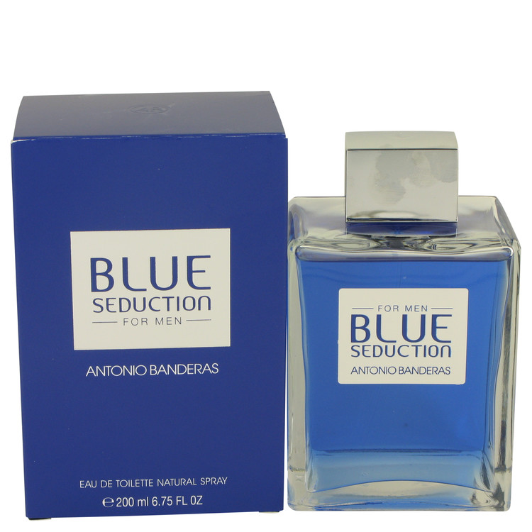 Blue Seduction by Antonio Banderas Eau De Toilette Spray 6.7 oz Men