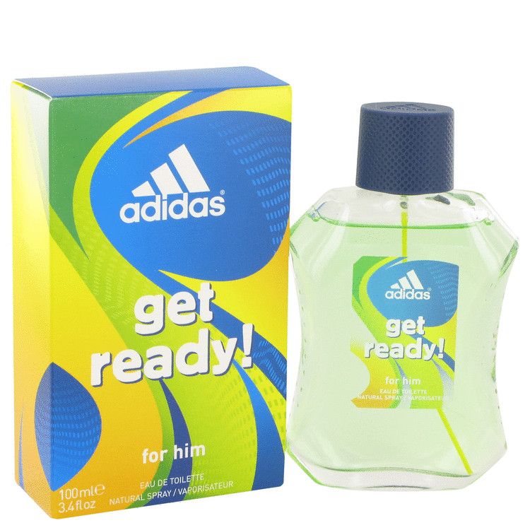 Adidas Get Ready by Adidas Eau De Toilette Spray 3.4 oz Men