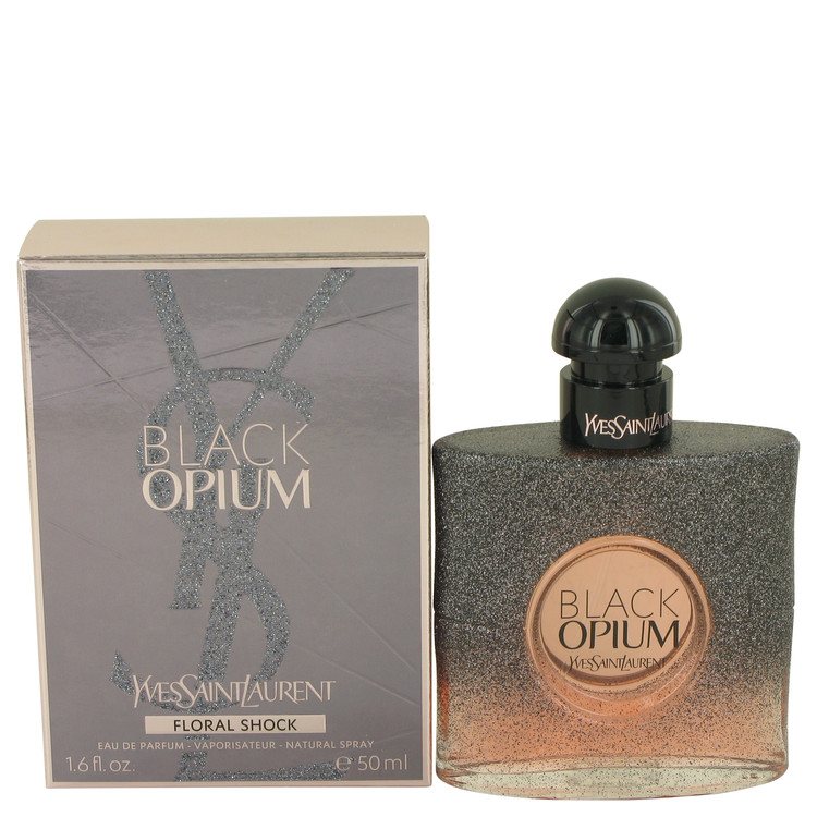 Black Opium Floral Shock by Yves Saint Laurent Eau De Parfum Spray 1.7 oz Women