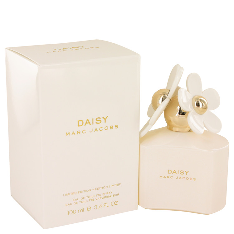 Daisy by Marc Jacobs Eau De Toilette Spray (Limited Edition White Bottle) 3.4 oz Women
