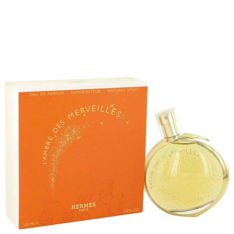 L'ambre Des Merveilles by Hermes Eau De Parfum Spray 3.3 oz Women
