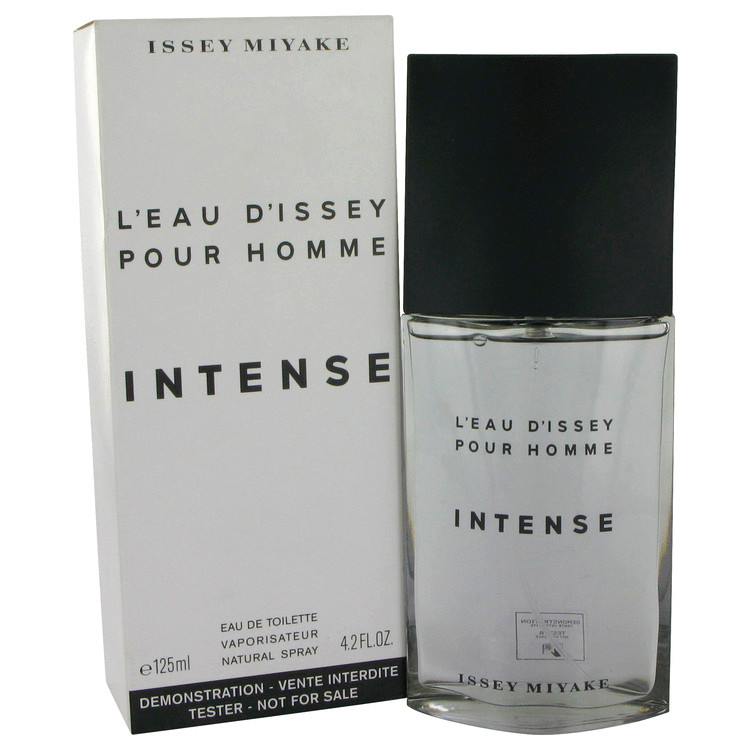 L'eau D'Issey Pour Homme Intense by Issey Miyake Eau De Toilette Spray (Tester) 4.2 oz Men