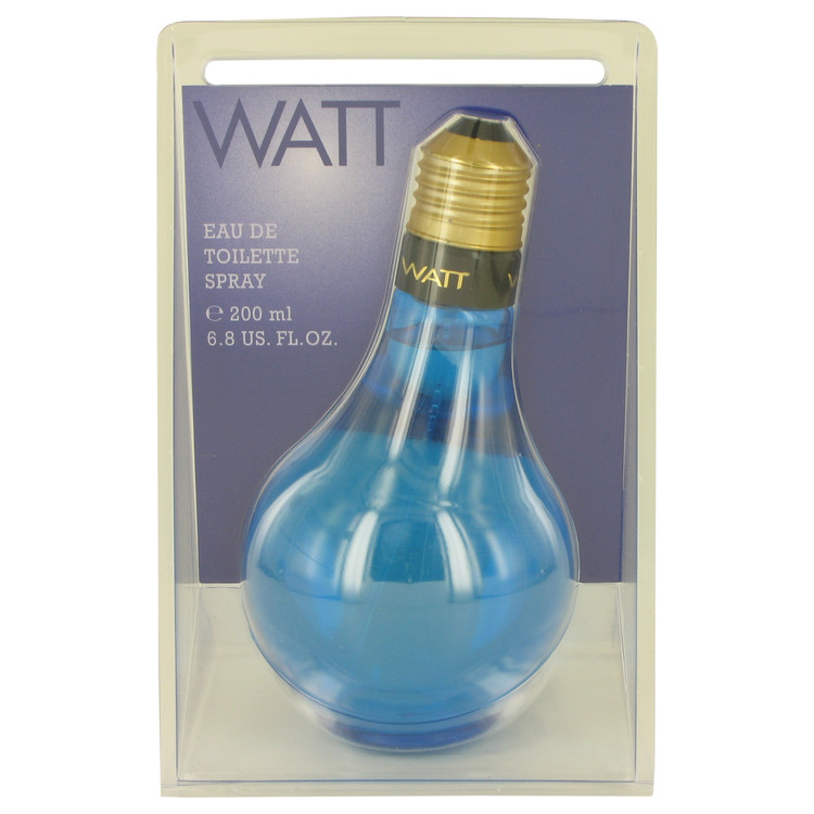 WATT Blue by Cofinluxe Eau De Toilette Spray 6.8 oz Men