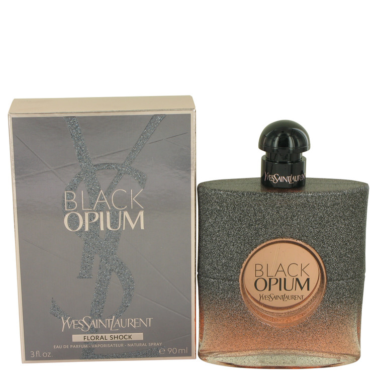 Black Opium Floral Shock by Yves Saint Laurent Eau De Parfum Spray 3 oz Women