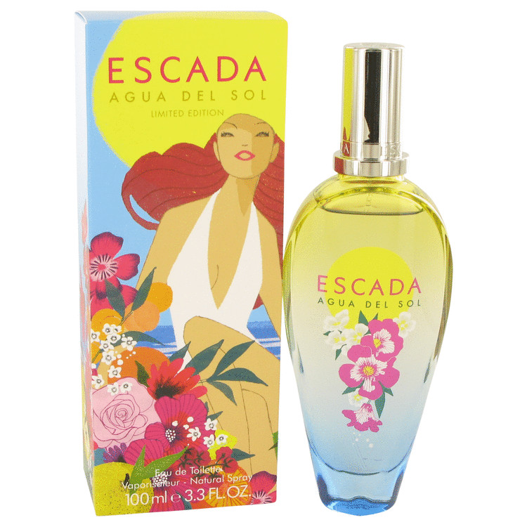 Escada Agua Del Sol by Escada Eau De Toilette Spray 3.3 oz Women
