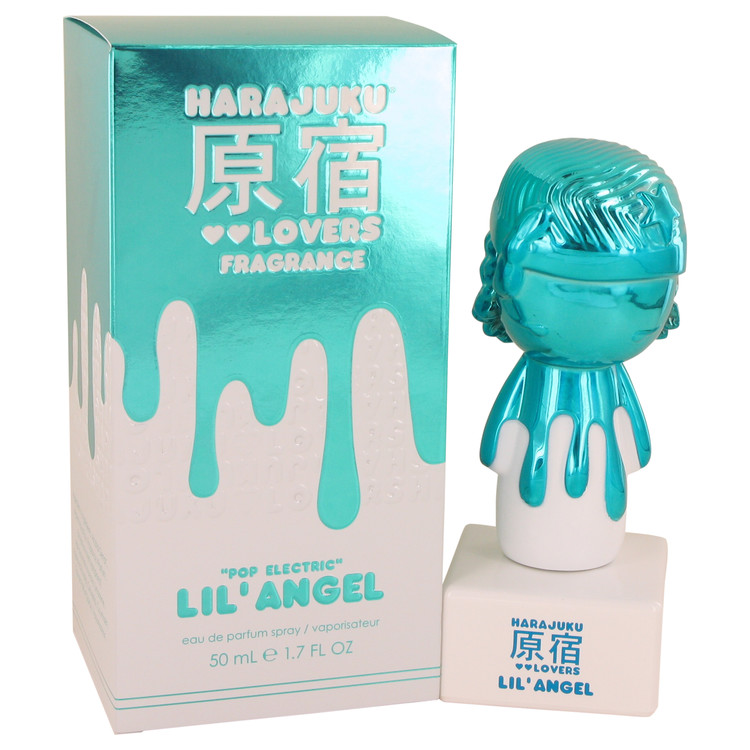 Harajuku Lovers Pop Electric Lil' Angel by Gwen Stefani Eau De Parfum Spray 1.7 oz Women