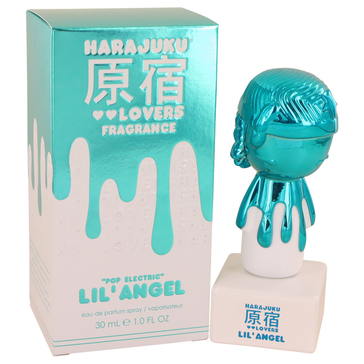 Harajuku Lovers Pop Electric Lil' Angel by Gwen Stefani Eau De Parfum Spray 1 oz Women