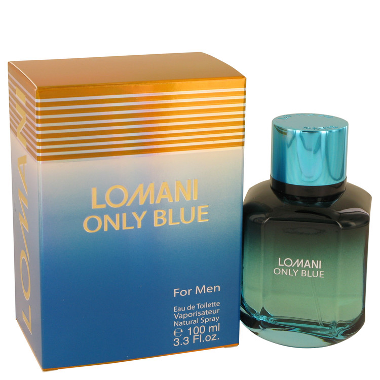 Lomani Only Blue by Lomani Eau De Toilette Spray 3.3 oz Men