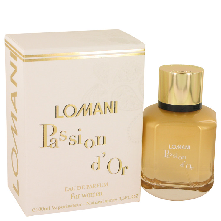 Lomani Passion D'or by Lomani Eau De Parfum Spray 3.3 oz Women