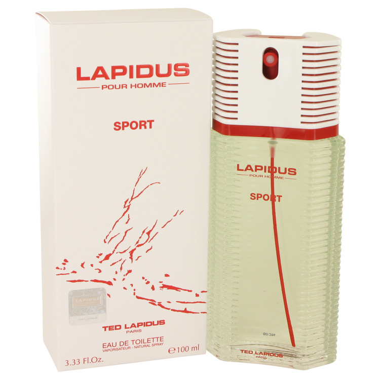 Lapidus Pour Homme Sport by Lapidus Eau De Toilette Spray 3.33 oz Men