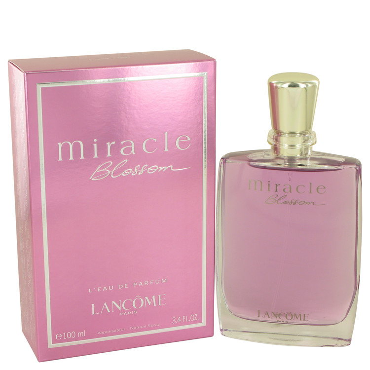 Miracle Blossom by Lancome Eau De Parfum Spray 3.4 oz Women