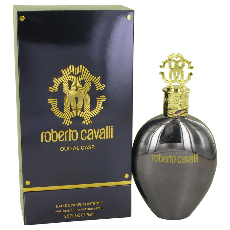 Roberto Cavalli Oud Al Qasr by Roberto Cavalli Eau De Parfum Intense Spray 2.5 oz Women