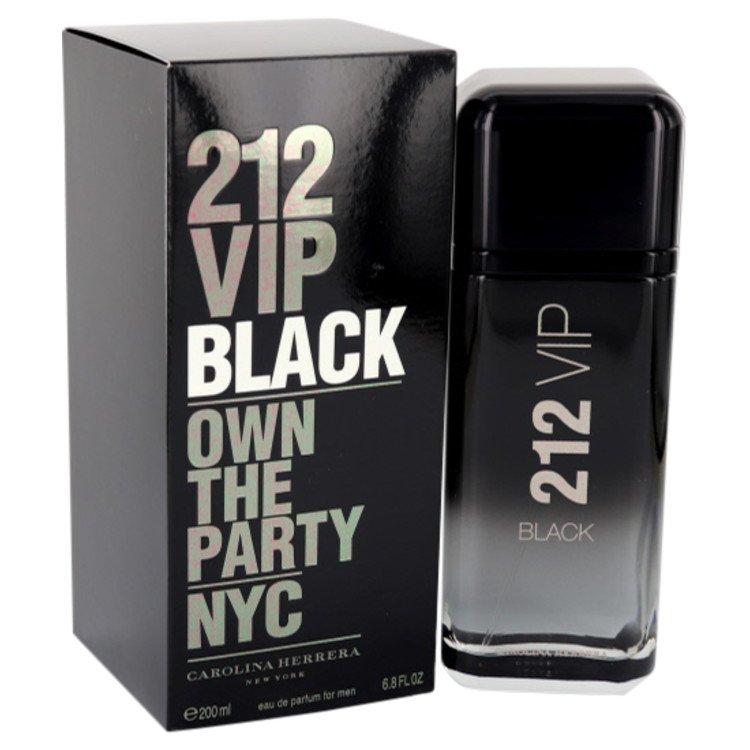 212 VIP Black by Carolina Herrera Eau De Parfum Spray 6.8 oz Men