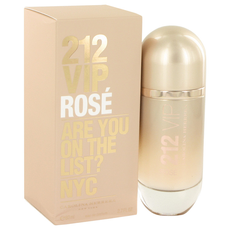 212 VIP Rose by Carolina Herrera Eau De Parfum Spray 2.7 oz Women