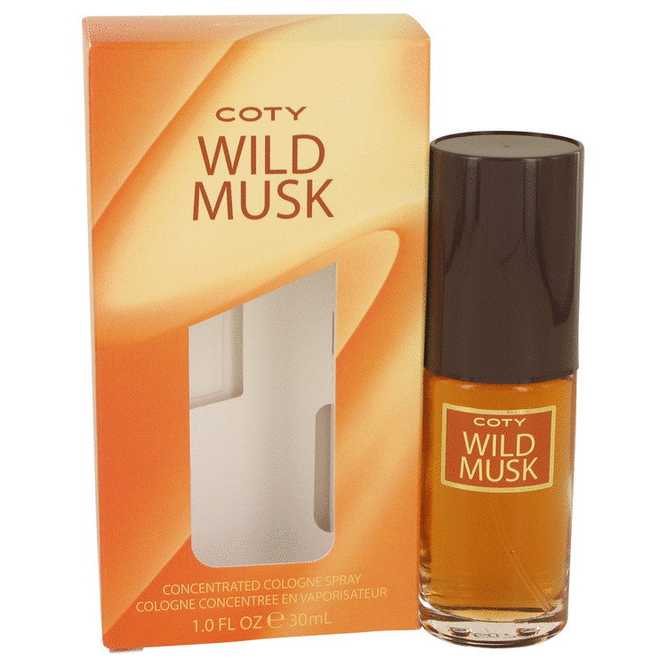 WILD MUSK by Coty Concentrate Cologne Spray 1 oz Women