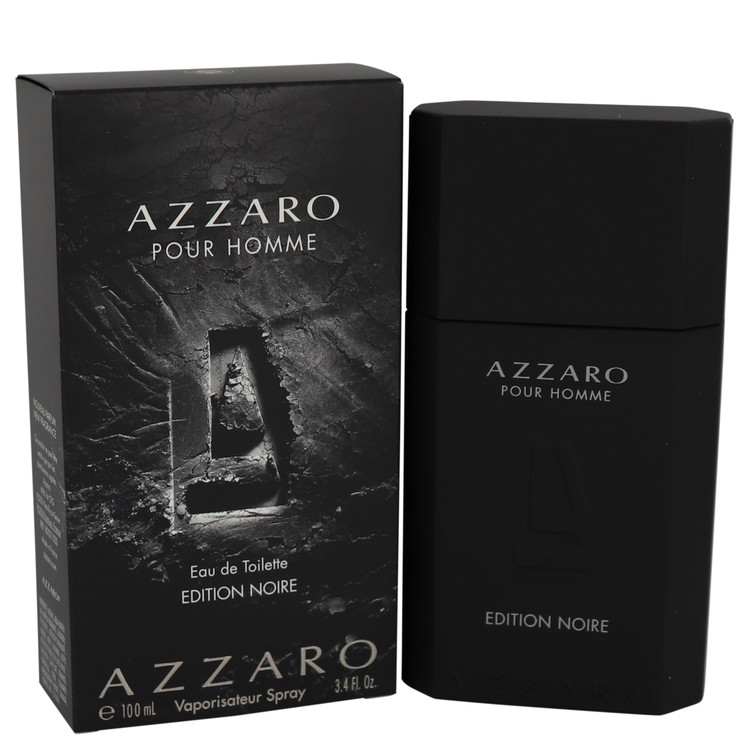 Azzaro Pour Homme Edition Noire by Azzaro Eau De Toilette Spray 3.4 oz Men