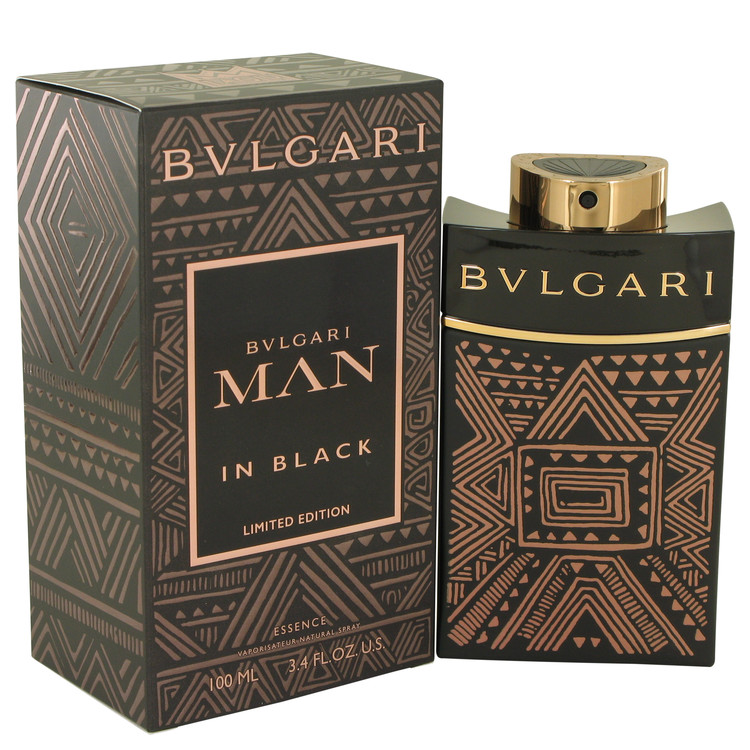 Bvlgari Man in Black Essence by Bvlgari Eau De Parfum Spray 3.4 oz Men