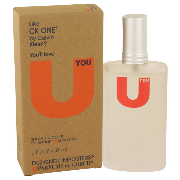 Designer Imposters U You by Parfums De Coeur Cologne Spray (Unisex) 2 oz Women