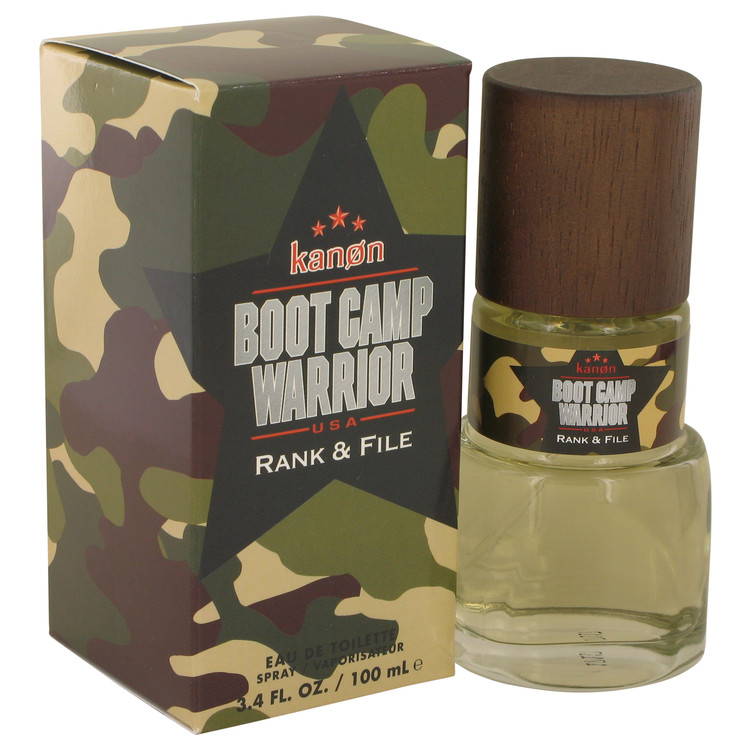 Kanon Boot Camp Warrior Rank & File by Kanon Eau De Toilette Spray 3.4 oz Men