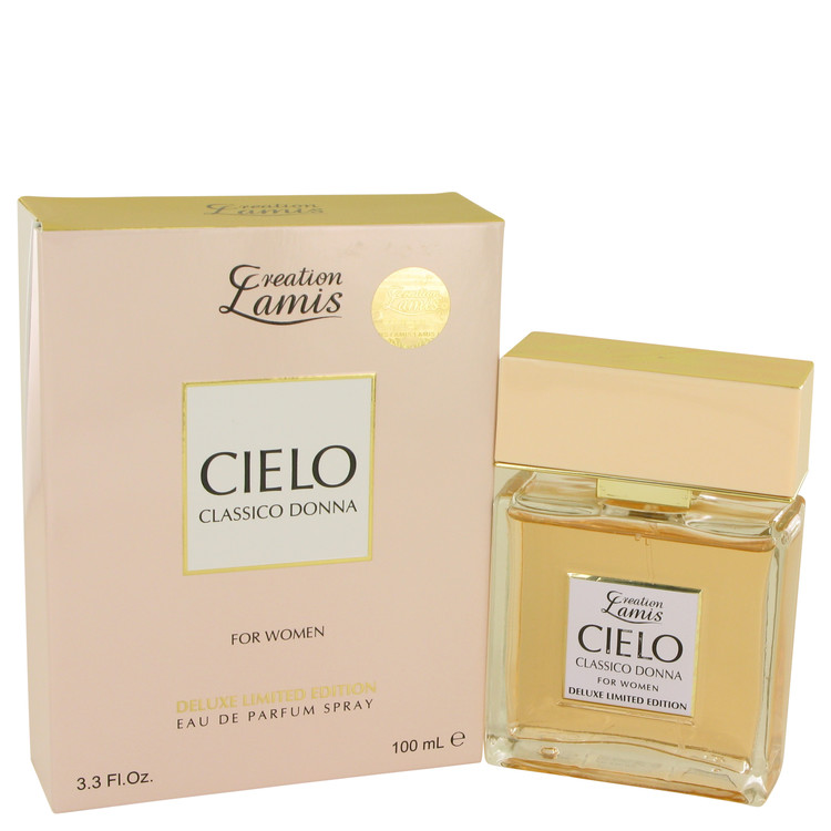 Lamis Cielo Classico Donna by Lamis Eau De Parfum Spray Deluxe Limited Edition 3.3 oz Women