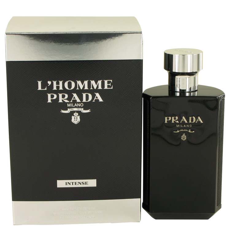 L'homme Intense Prada by Prada Eau De Parfum Spray 3.4 oz Men