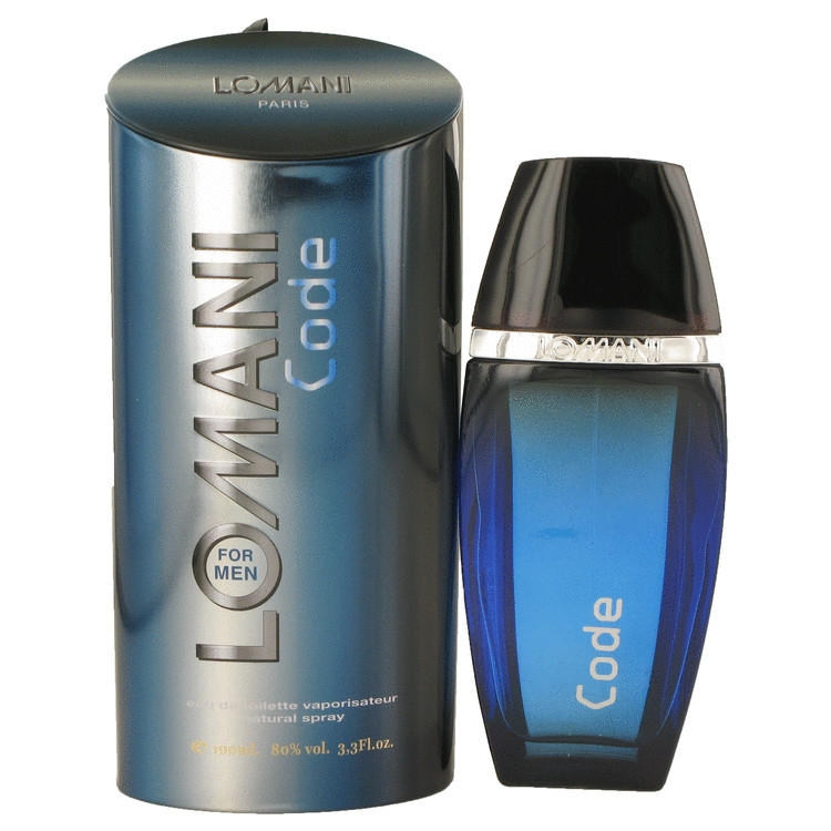 Lomani Code by Lomani Eau De Toilette Spray 3.4 oz Men