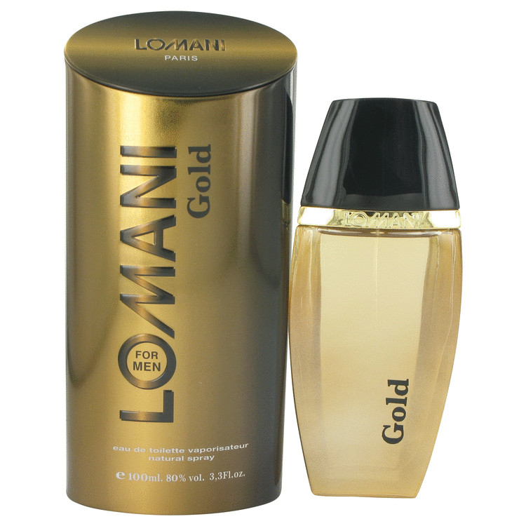 Lomani Gold by Lomani Eau De Toilette Spray 3.3 oz Men