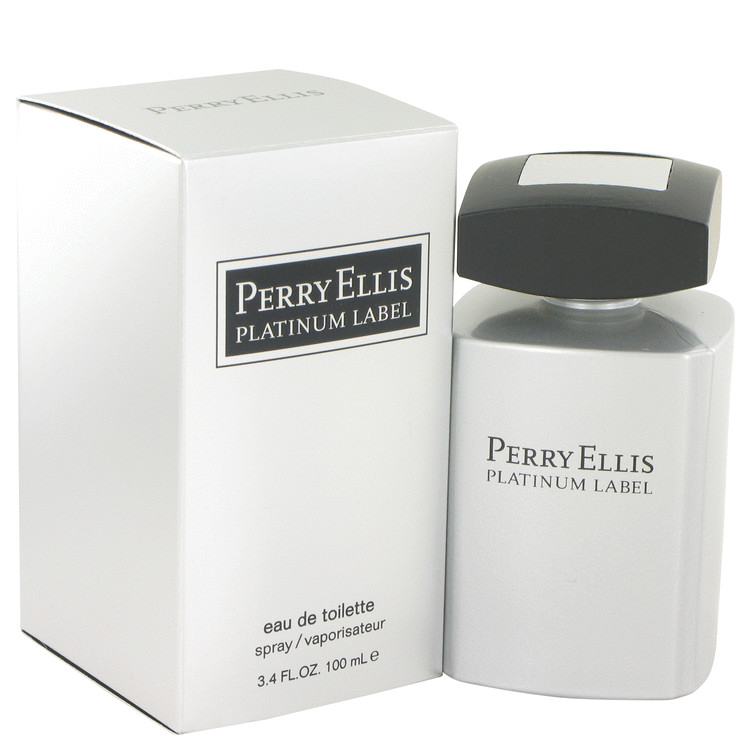 Perry Ellis Platinum Label by Perry Ellis Eau De Toilette Spray 3.4 oz Men