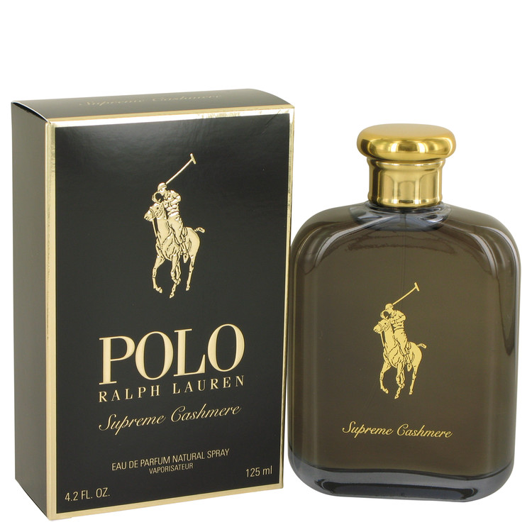 Polo Supreme Cashmere by Ralph Lauren Eau De Parfum Spray 4.2 oz Men