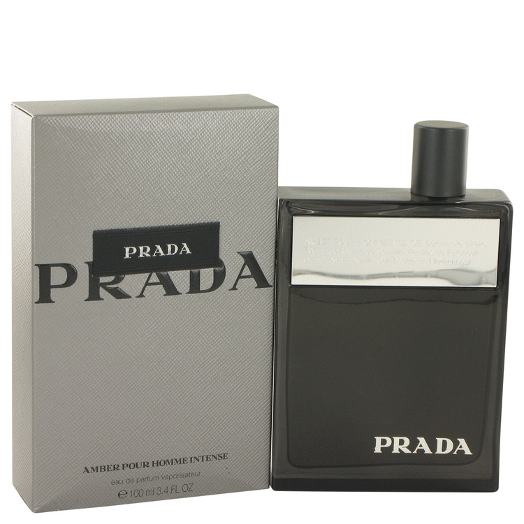 Prada Amber Pour Homme Intense by Prada Eau De Parfum Spray 3.4 oz Men