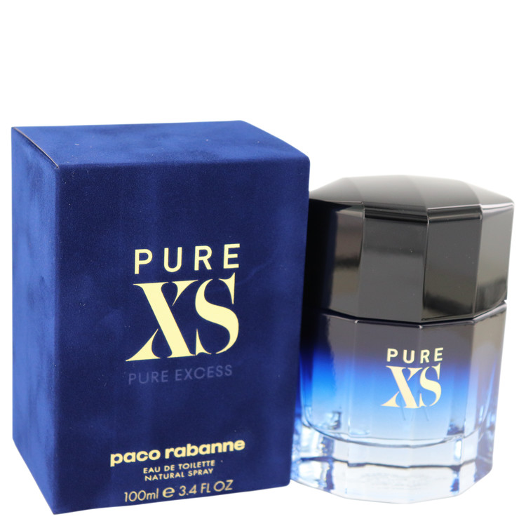 Pure XS by Paco Rabanne Eau De Toilette Spray 3.4 oz Men
