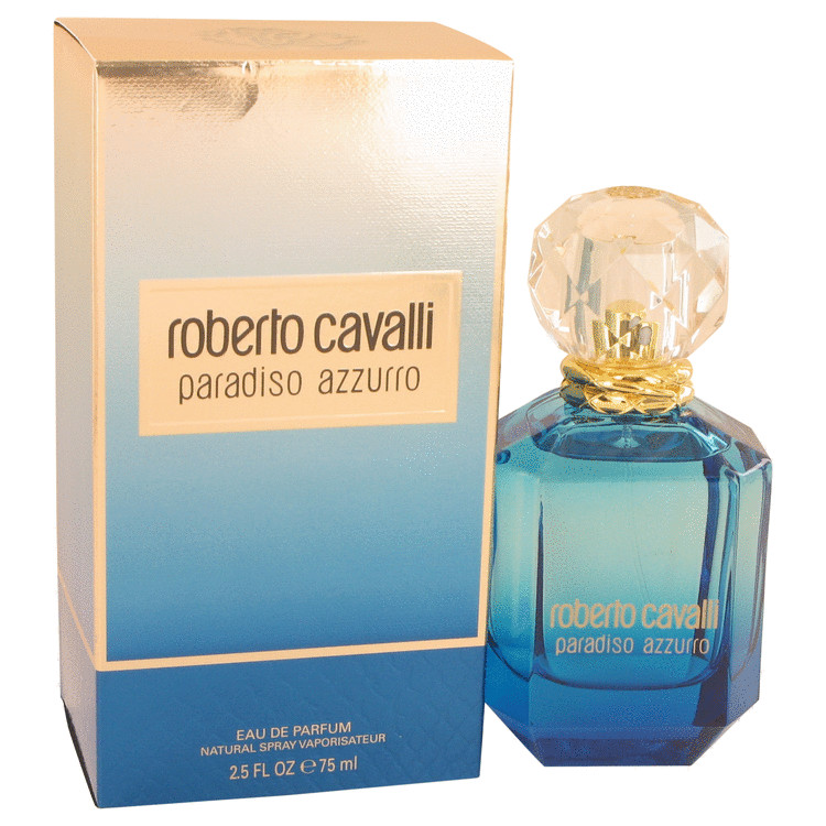 Roberto Cavalli Paradiso Azzurro by Roberto Cavalli Eau De Parfum Spray 2.5 oz Women