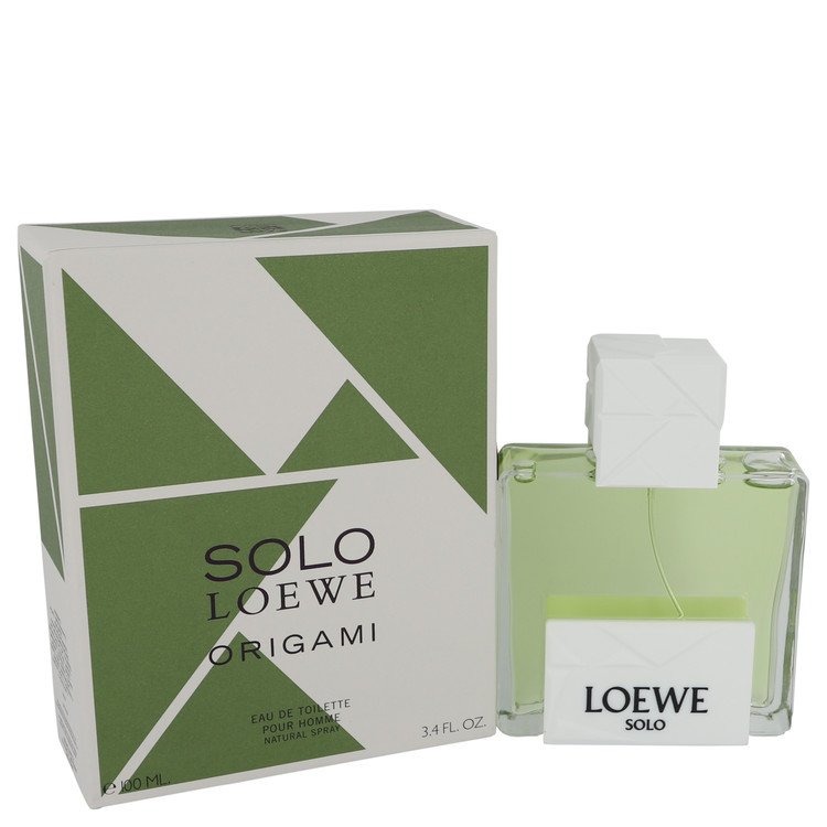 Solo Loewe Origami by Loewe Eau De Toilette Spray 3.4 oz Men