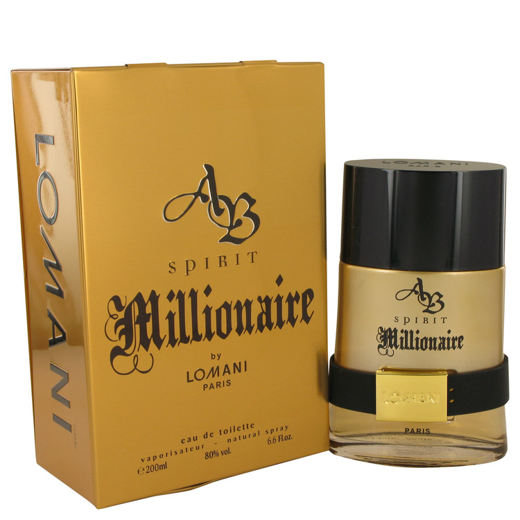 Spirit Millionaire by Lomani Eau De Toilette Spray 6.7 oz Men