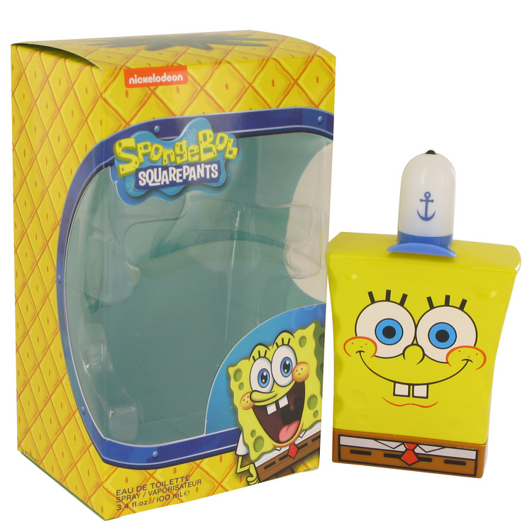 Spongebob Squarepants by Nickelodeon Eau De Toilette Spray (New Packaging) 3.4 oz Men