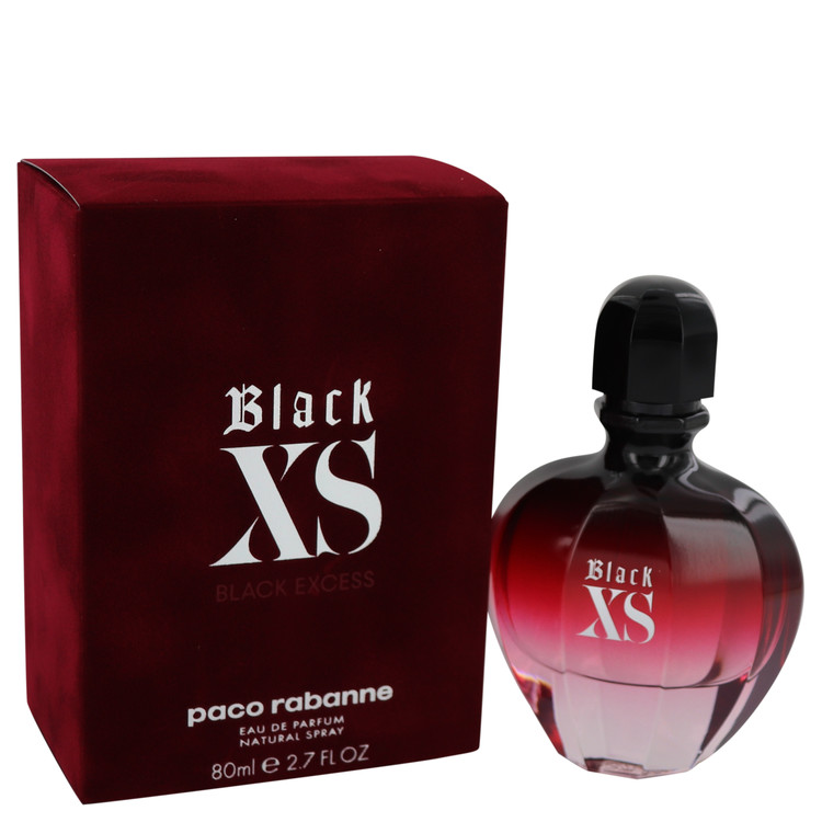 Black XS by Paco Rabanne Eau De Parfum Spray 2.7 oz Women
