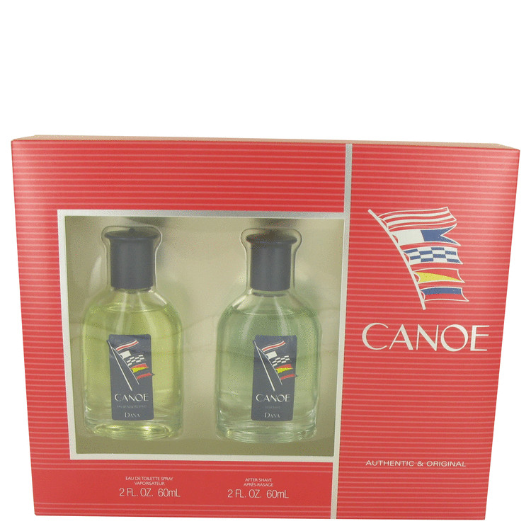 CANOE by Dana Gift Set -- 2 oz Eau De Toilette Spray + 2 oz After Shave Men