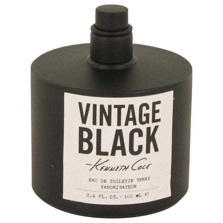 Kenneth Cole Vintage Black by Kenneth Cole Eau De Toilette Spray (Tester) 3.4 oz Men