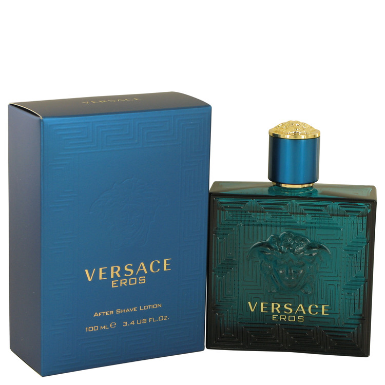 Versace Eros by Versace After Shave Lotion 3.4 oz Men